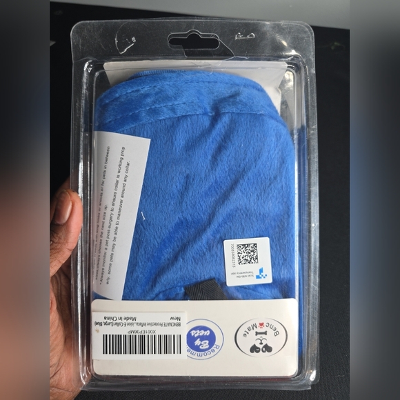 BENCMATE Inflatable Dog Collar Scratch Bite Resistant Injury LG Lab Blue GM3 - Picture 2 of 2